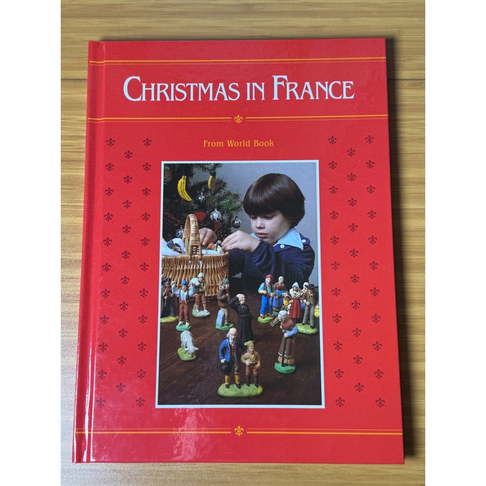 Christmas in France Vintage‎ Childrens Book From World Book Illustrated